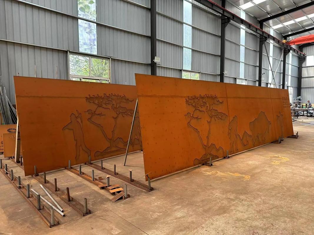 津南耐候钢幕墙